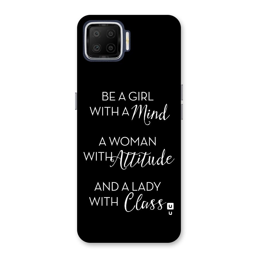 The-Mindset Back Case for Oppo F17