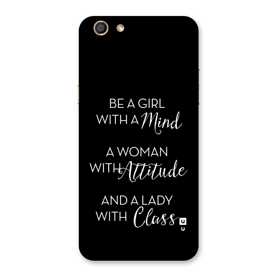 The-Mindset Back Case for Oppo F3
