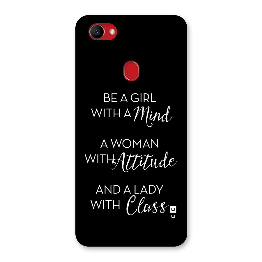 The-Mindset Back Case for Oppo F7
