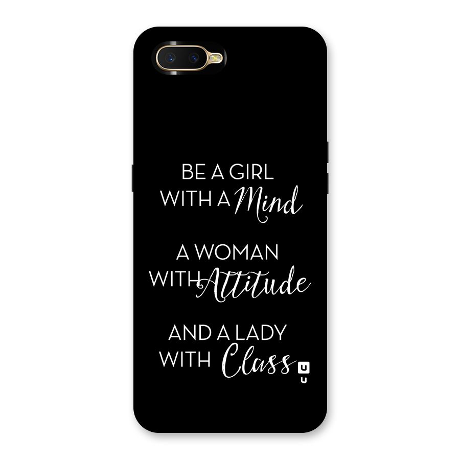 The-Mindset Back Case for Oppo K1