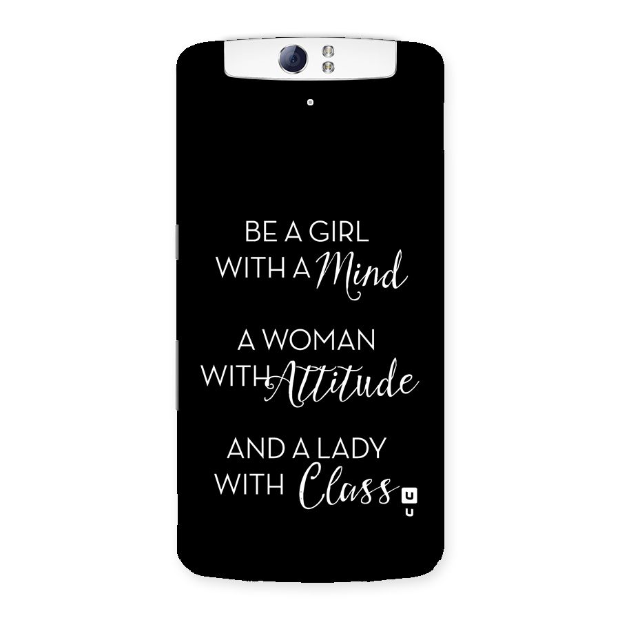 The-Mindset Back Case for Oppo N1