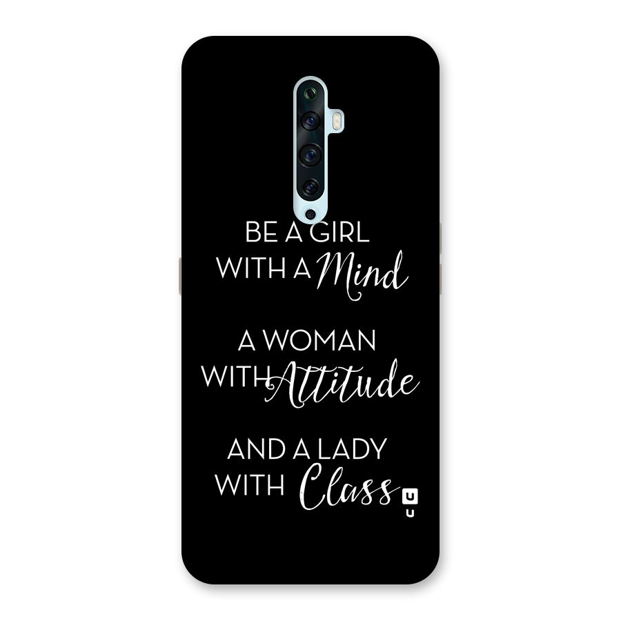 The-Mindset Back Case for Oppo Reno2 Z