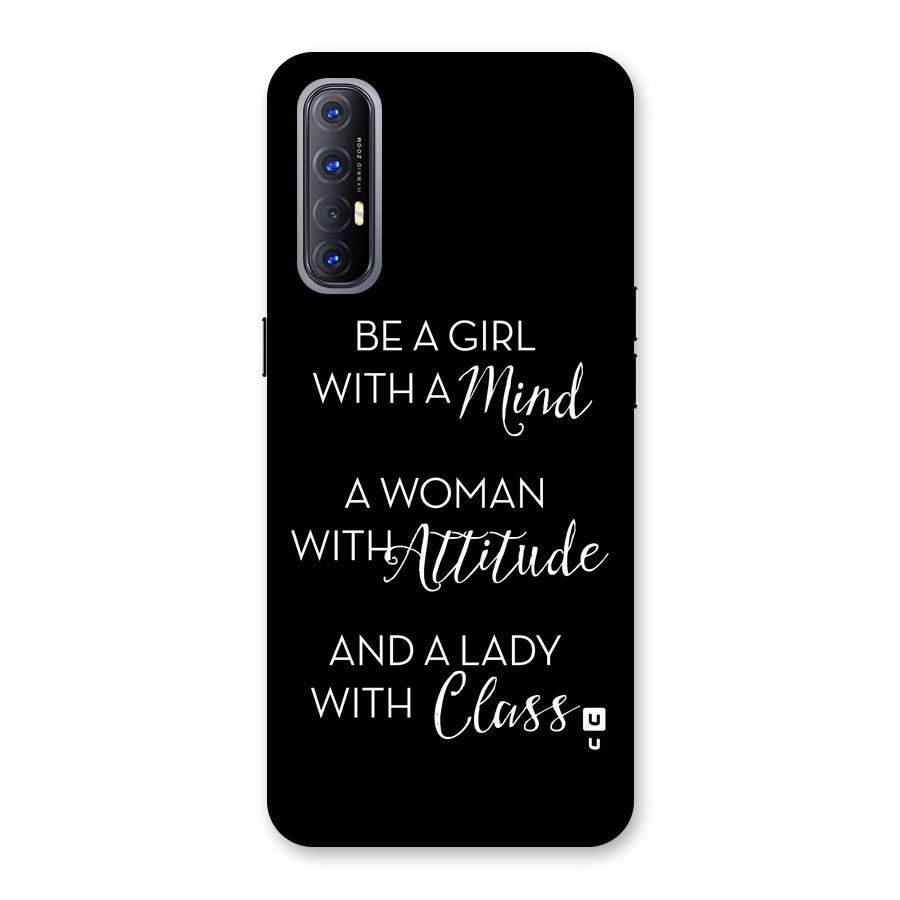 The-Mindset Back Case for Oppo Reno3 Pro