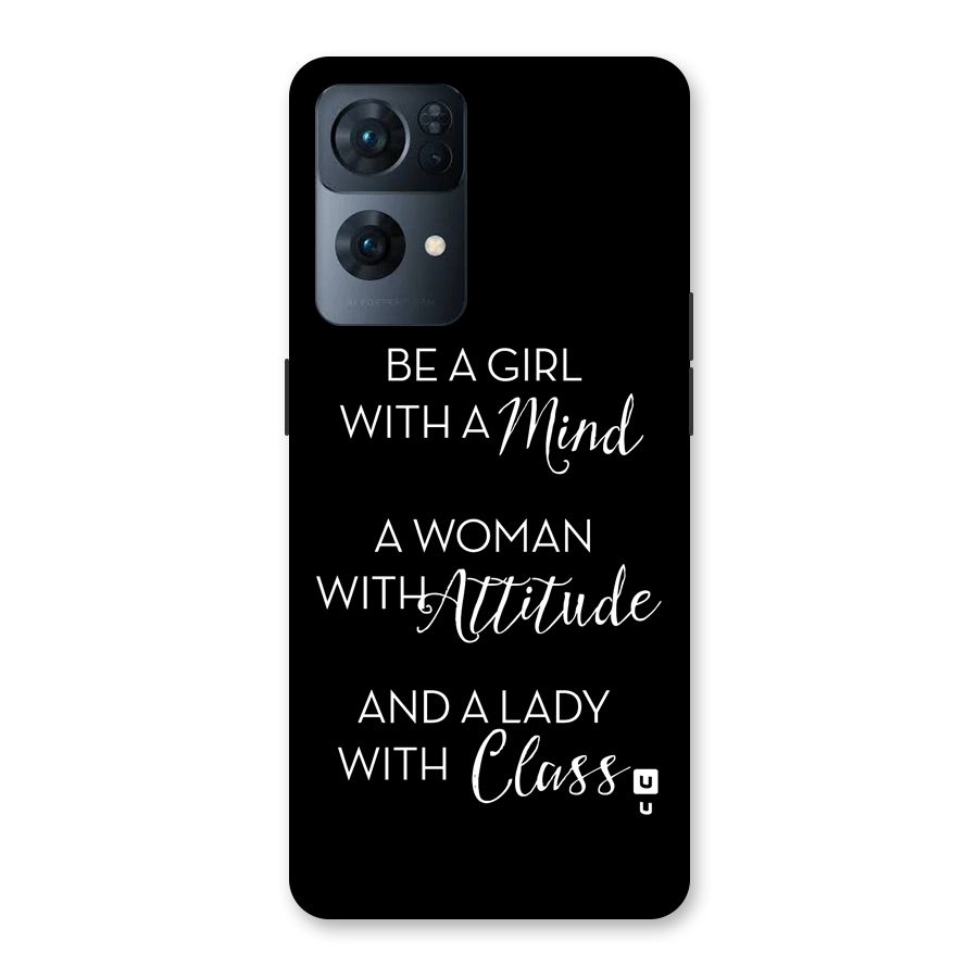 The-Mindset Back Case for Oppo Reno7 Pro 5G