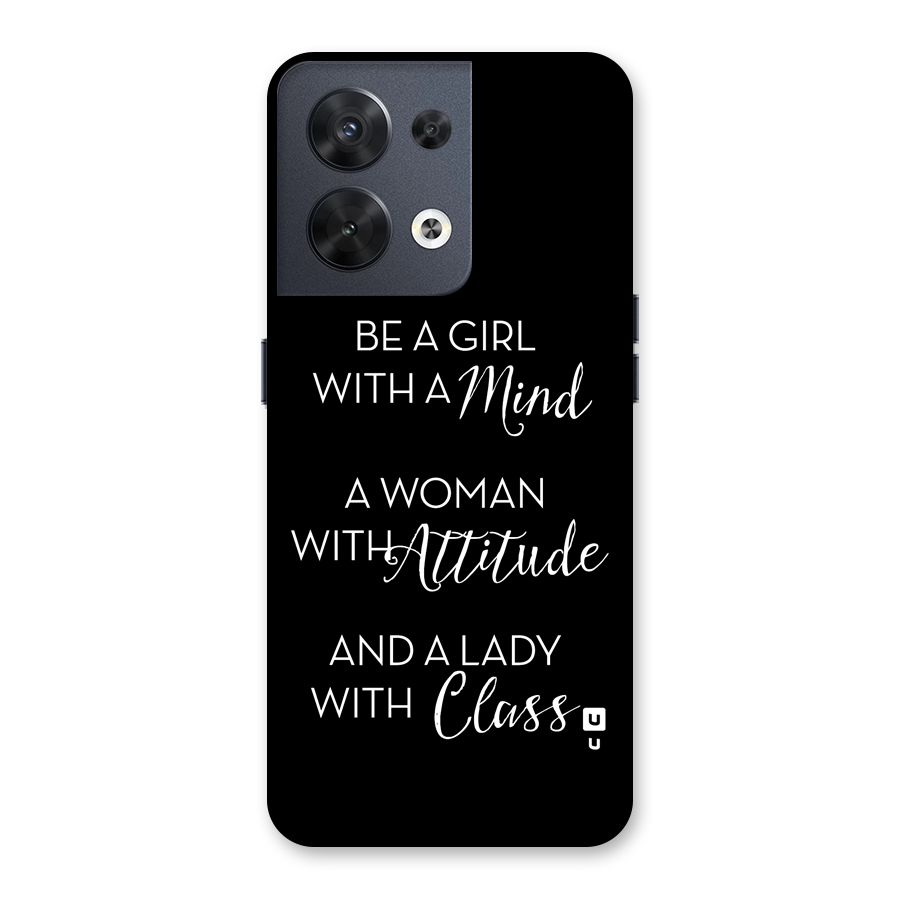 The-Mindset Back Case for Oppo Reno8 5G