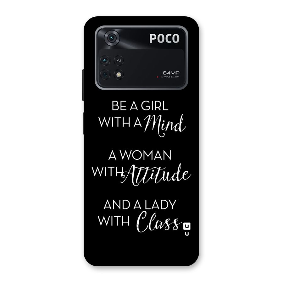 The-Mindset Back Case for Poco M4 Pro 4G