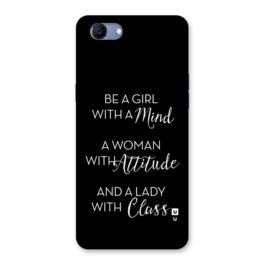 The-Mindset Back Case for Realme 1