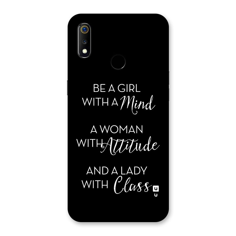 The-Mindset Back Case for Realme 3