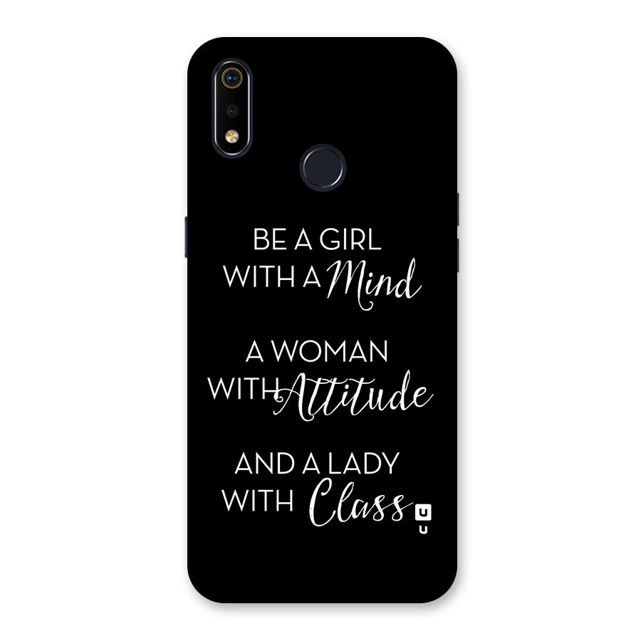 The-Mindset Back Case for Realme 3i
