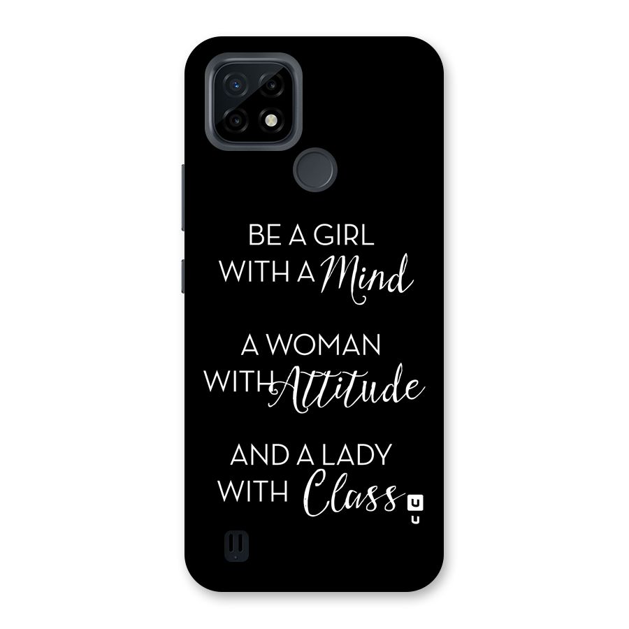 The-Mindset Back Case for Realme C21