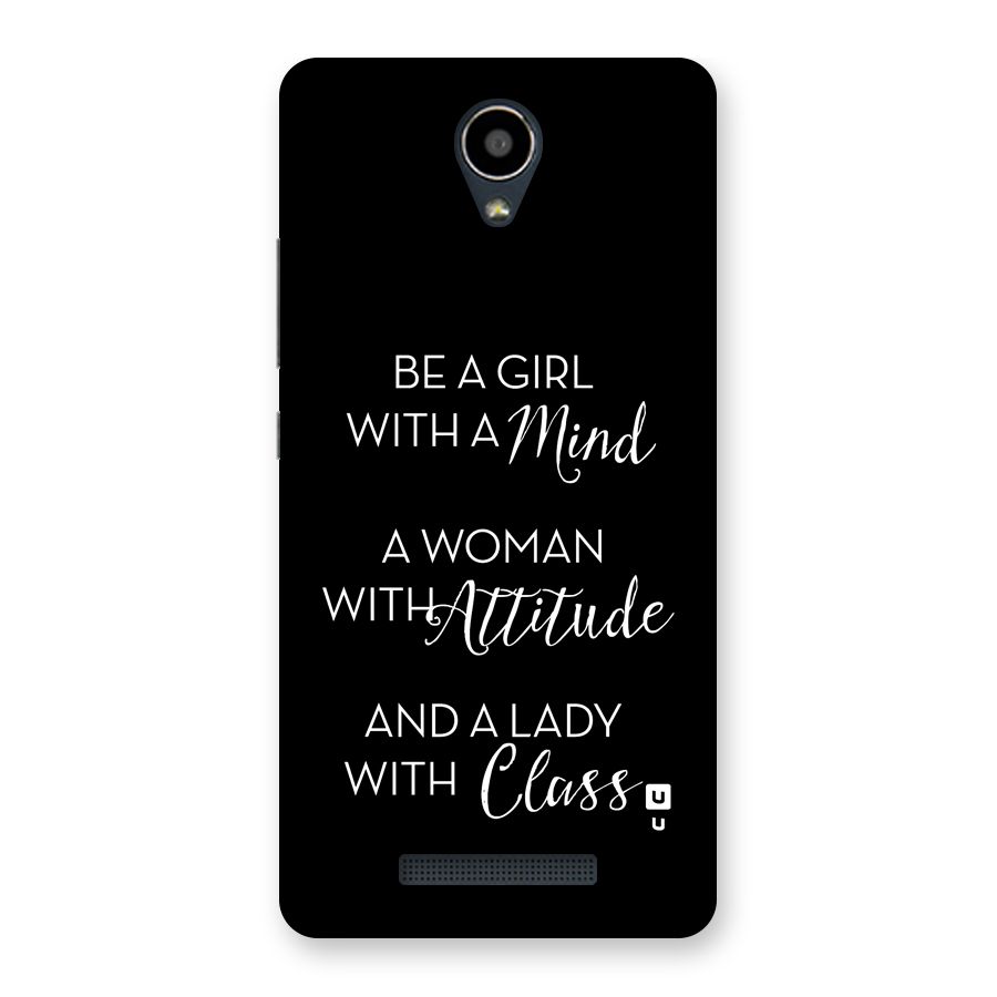 The-Mindset Back Case for Redmi Note 2