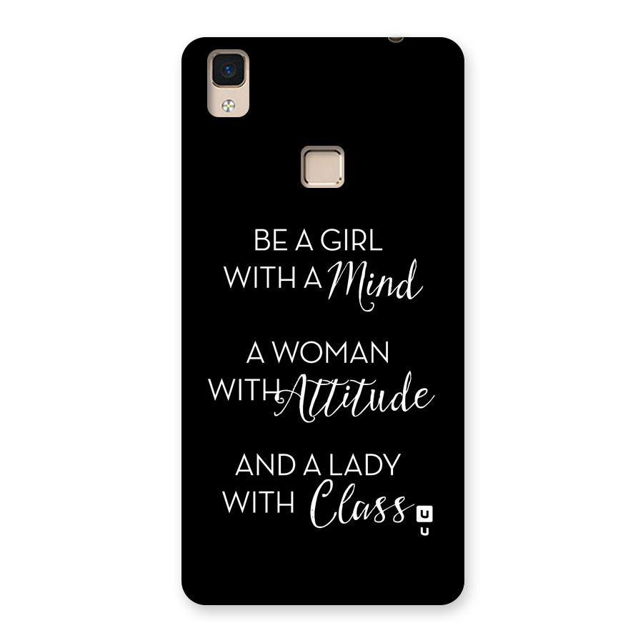 The-Mindset Back Case for V3 Max