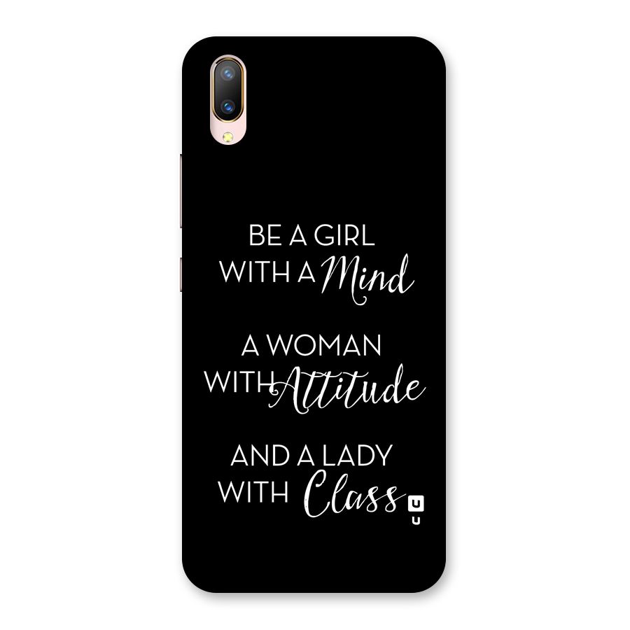 The-Mindset Back Case for Vivo V11 Pro