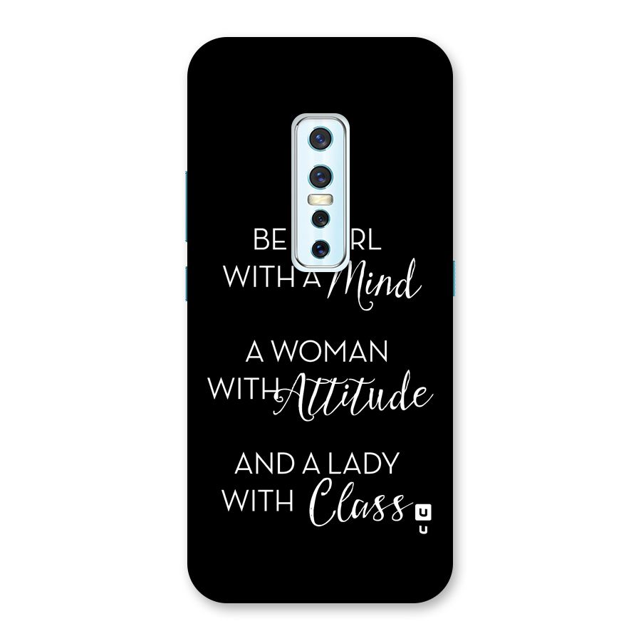 The-Mindset Back Case for Vivo V17 Pro