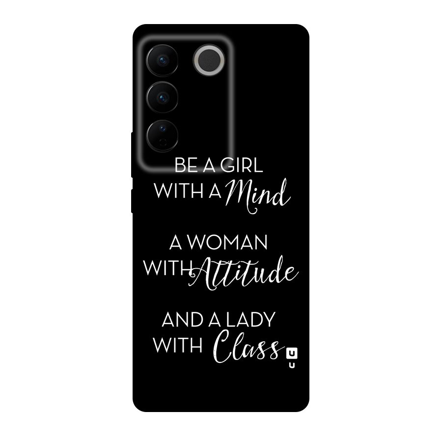 The-Mindset Back Case for Vivo V27