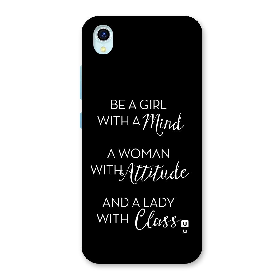 The-Mindset Back Case for Vivo Y1s