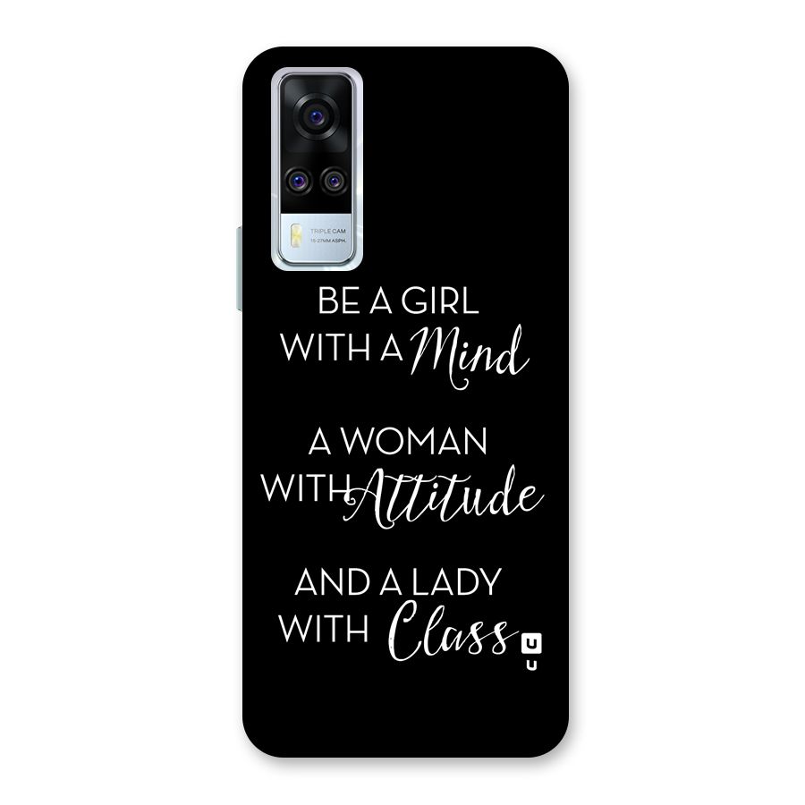 The-Mindset Back Case for Vivo Y31