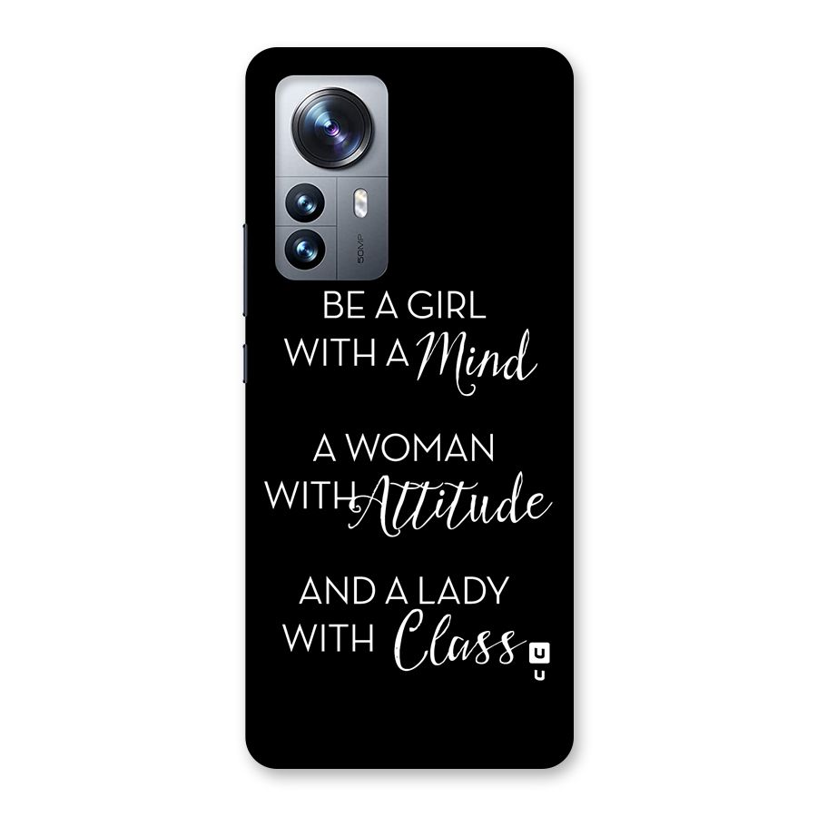 The-Mindset Back Case for Xiaomi 12 Pro