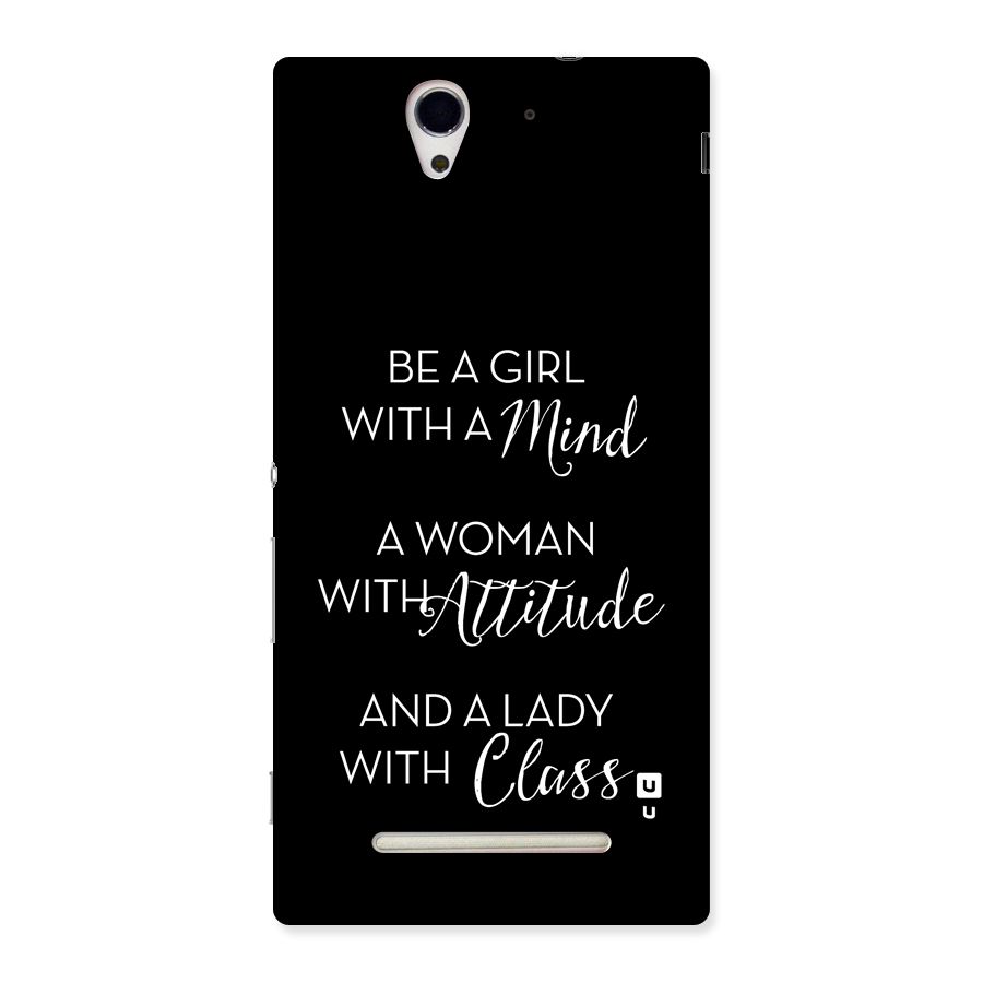 The-Mindset Back Case for Xperia C3