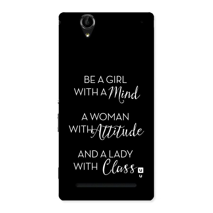 The-Mindset Back Case for Xperia T2