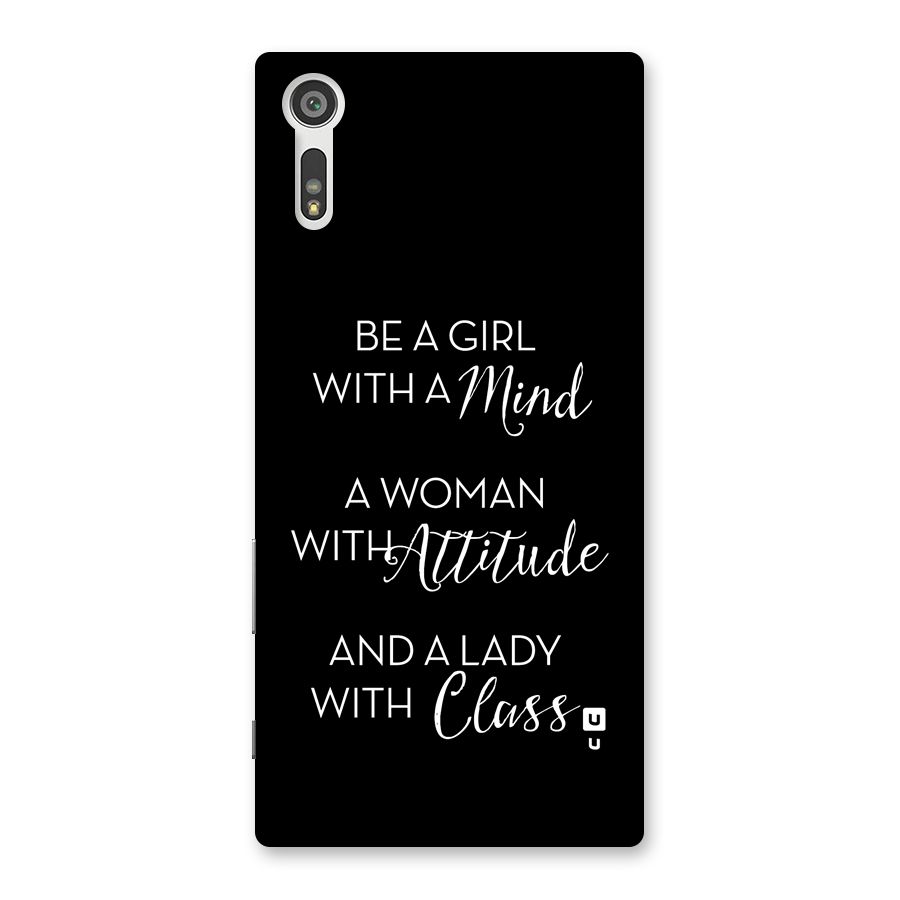 The-Mindset Back Case for Xperia XZ