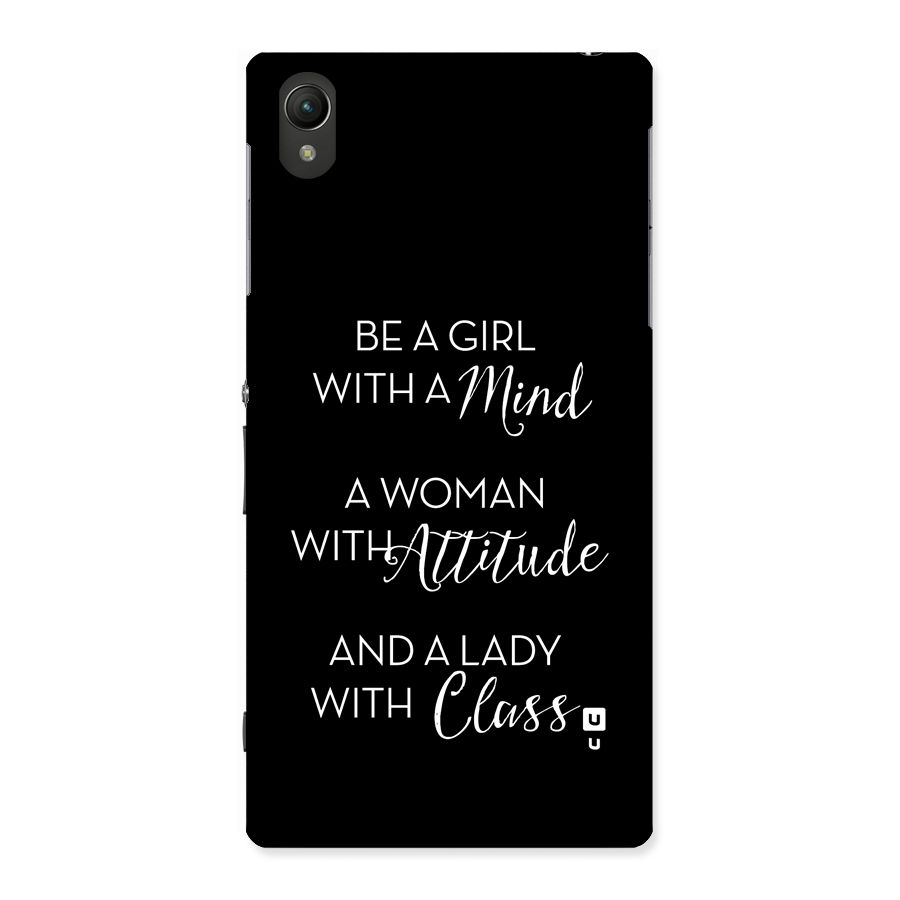 The-Mindset Back Case for Xperia Z1