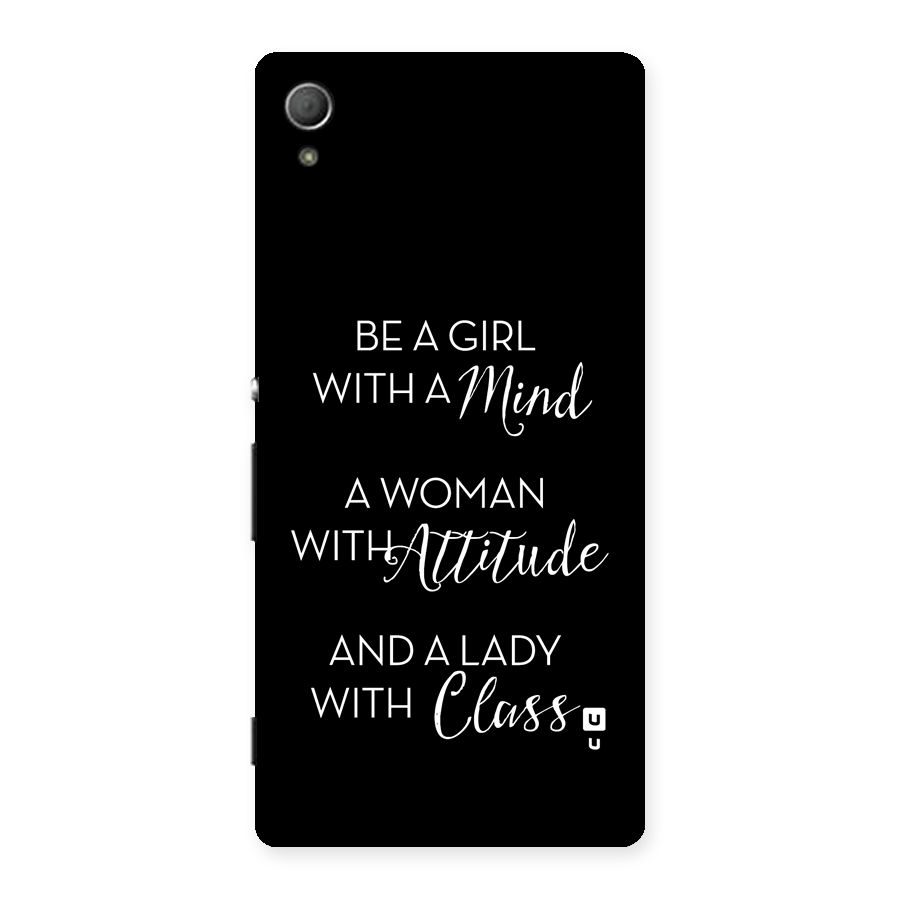 The-Mindset Back Case for Xperia Z3 Plus