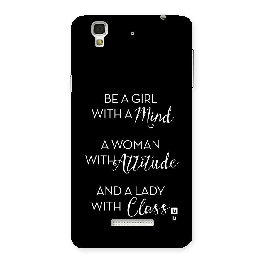 The-Mindset Back Case for Yureka