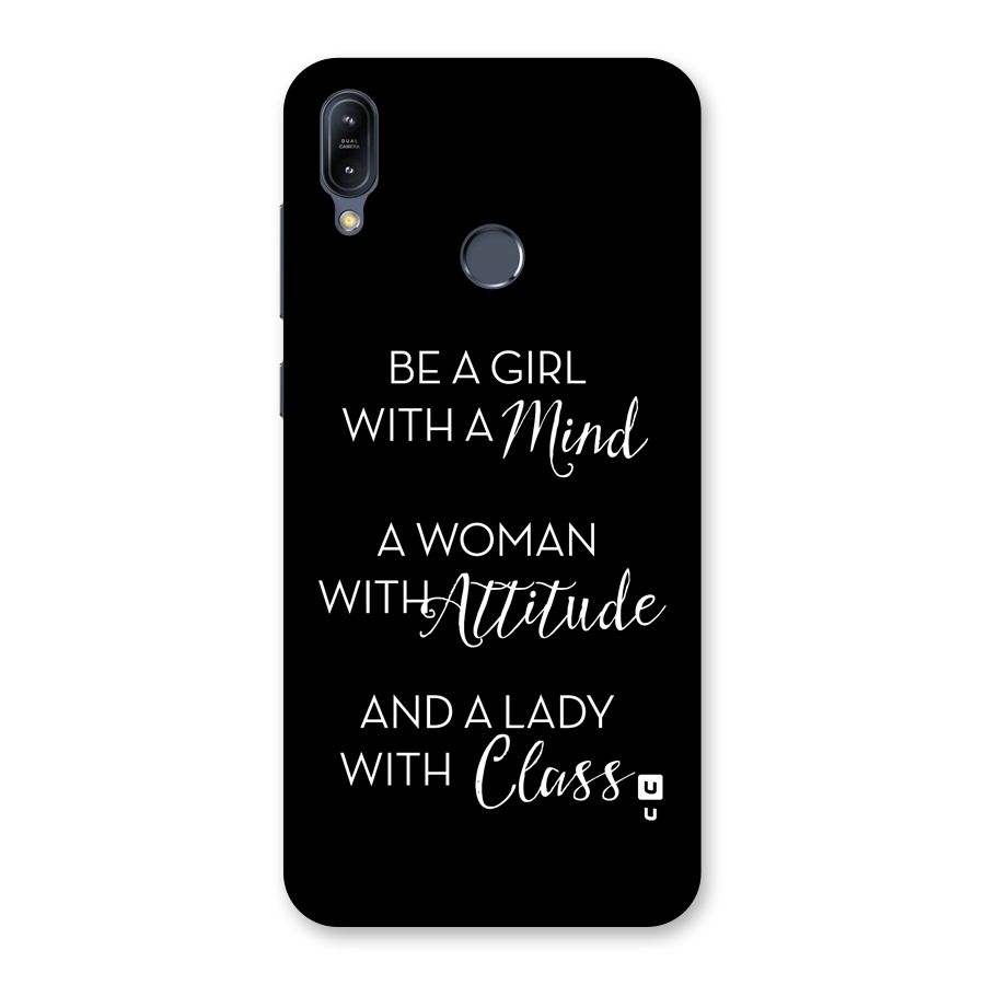 The-Mindset Back Case for Zenfone Max M2
