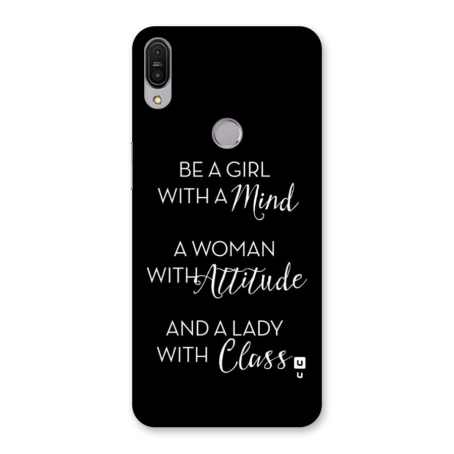 The-Mindset Back Case for Zenfone Max Pro M1