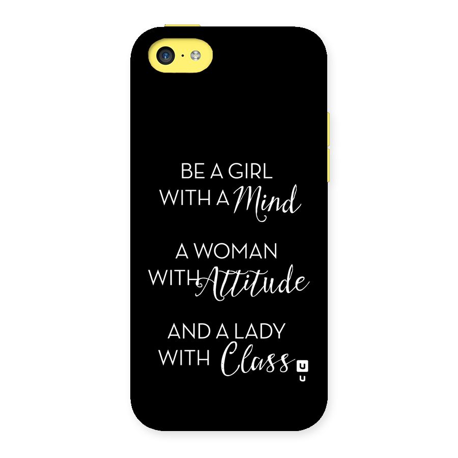 The-Mindset Back Case for iPhone 5C