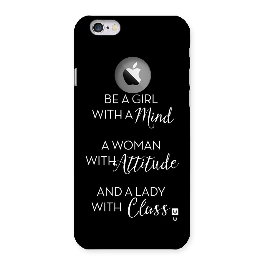 The-Mindset Back Case for iPhone 6 Logo Cut
