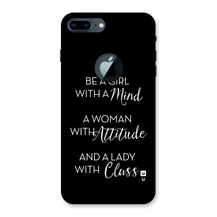 The-Mindset Back Case for iPhone 7 Plus Logo Cut