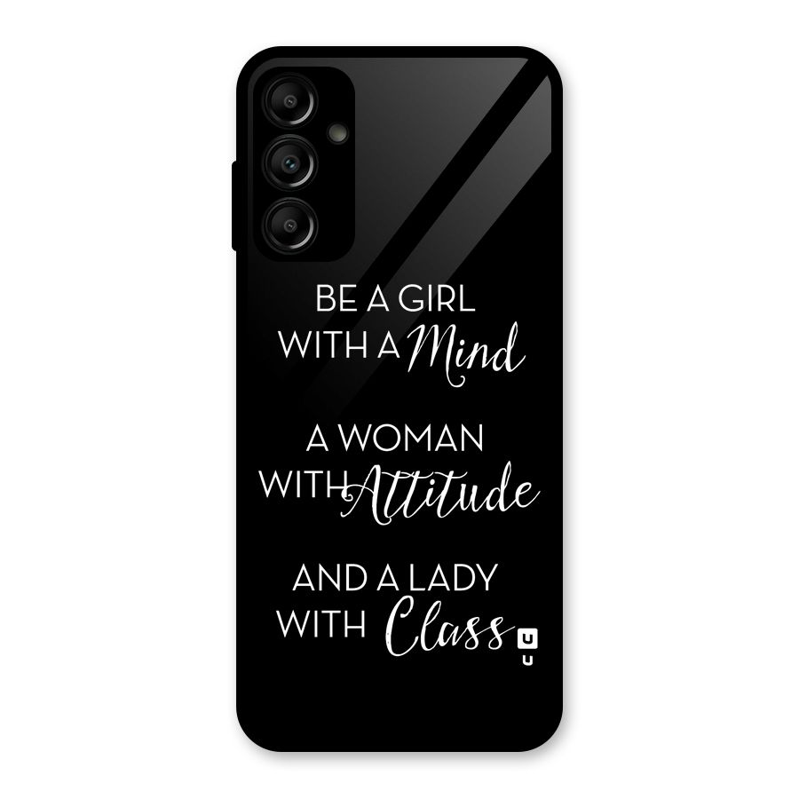 The-Mindset Glass Back Case for Galaxy A14 5G