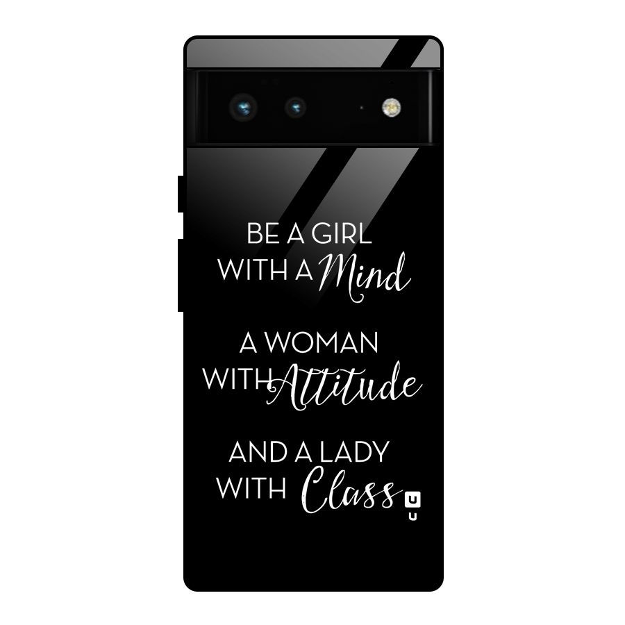The-Mindset Glass Back Case for Google Pixel 6