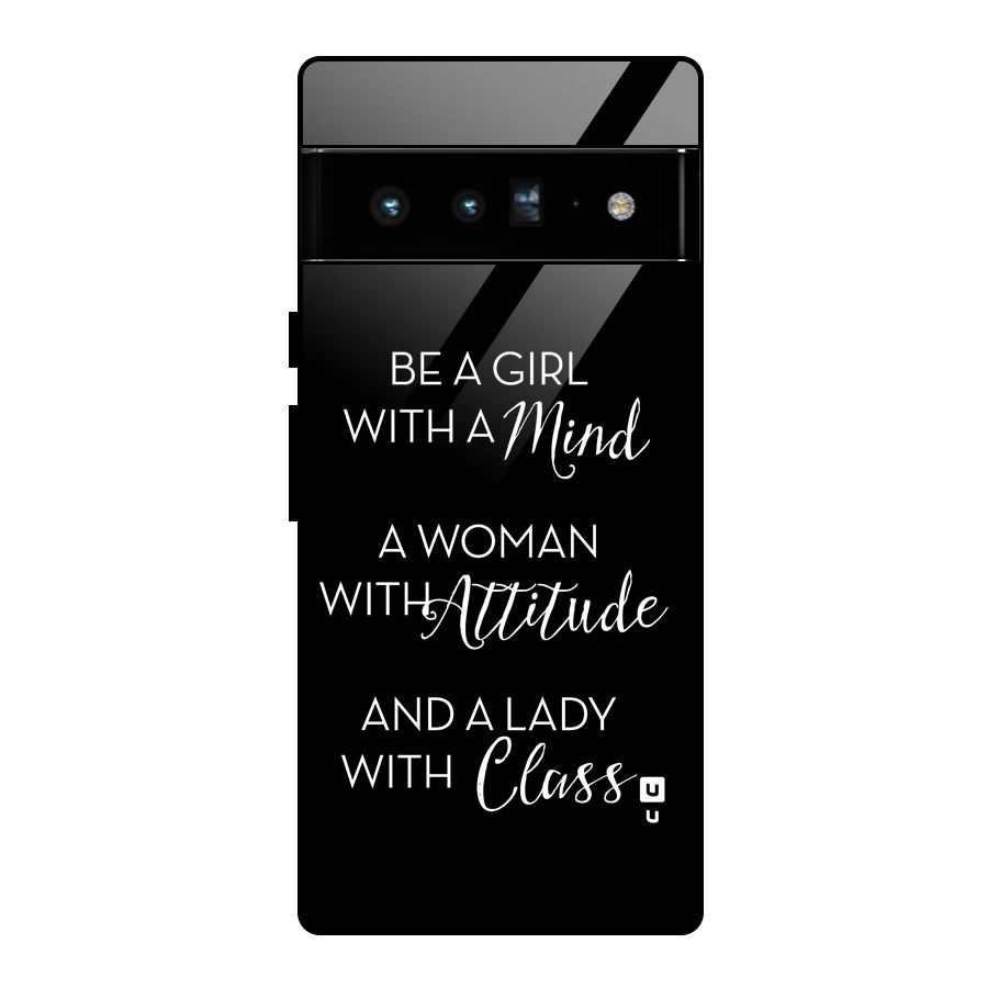 The-Mindset Glass Back Case for Google Pixel 6 Pro