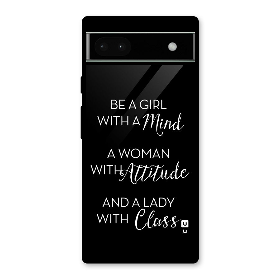 The-Mindset Glass Back Case for Google Pixel 6a