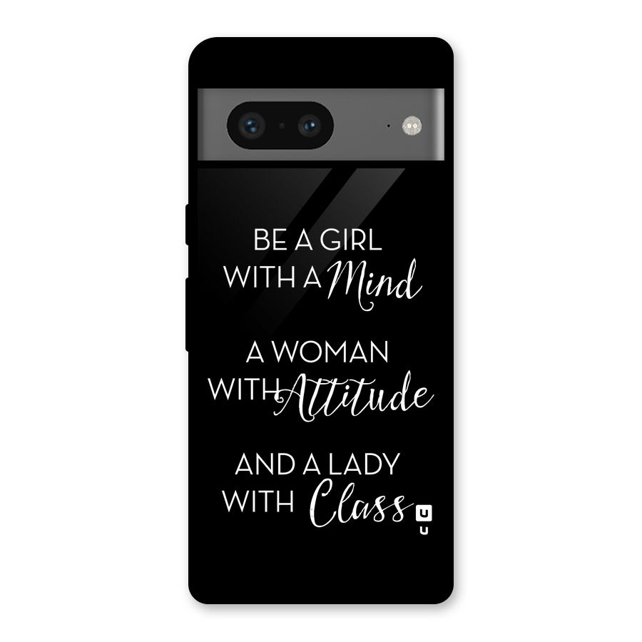 The-Mindset Glass Back Case for Google Pixel 7