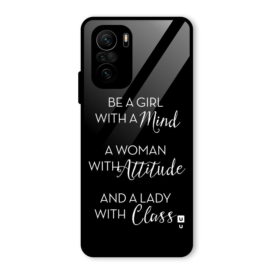 The-Mindset Glass Back Case for Mi 11X Pro