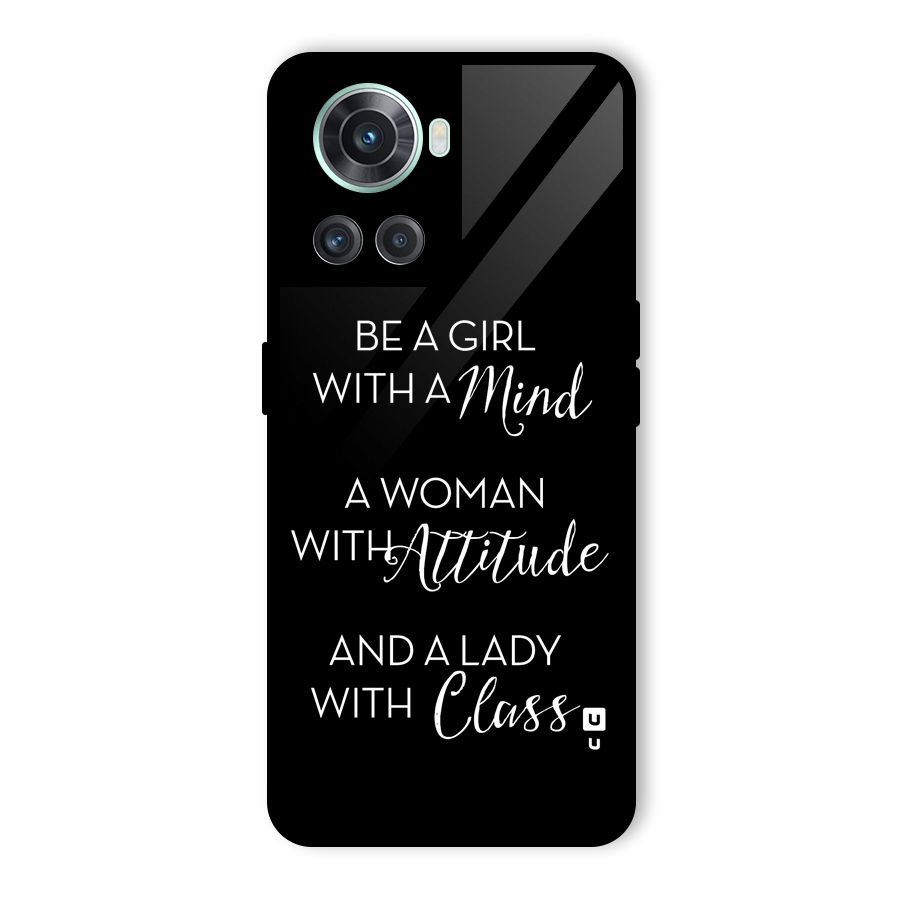 The-Mindset Glass Back Case for OnePlus 10R