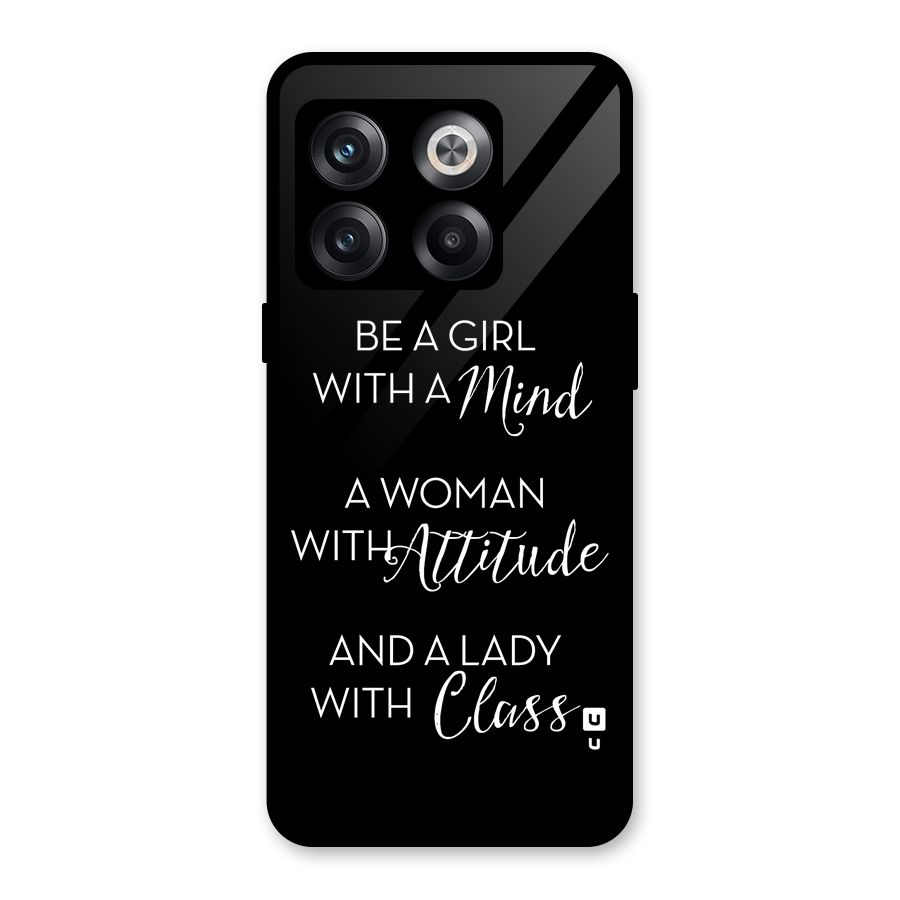The-Mindset Glass Back Case for OnePlus 10T