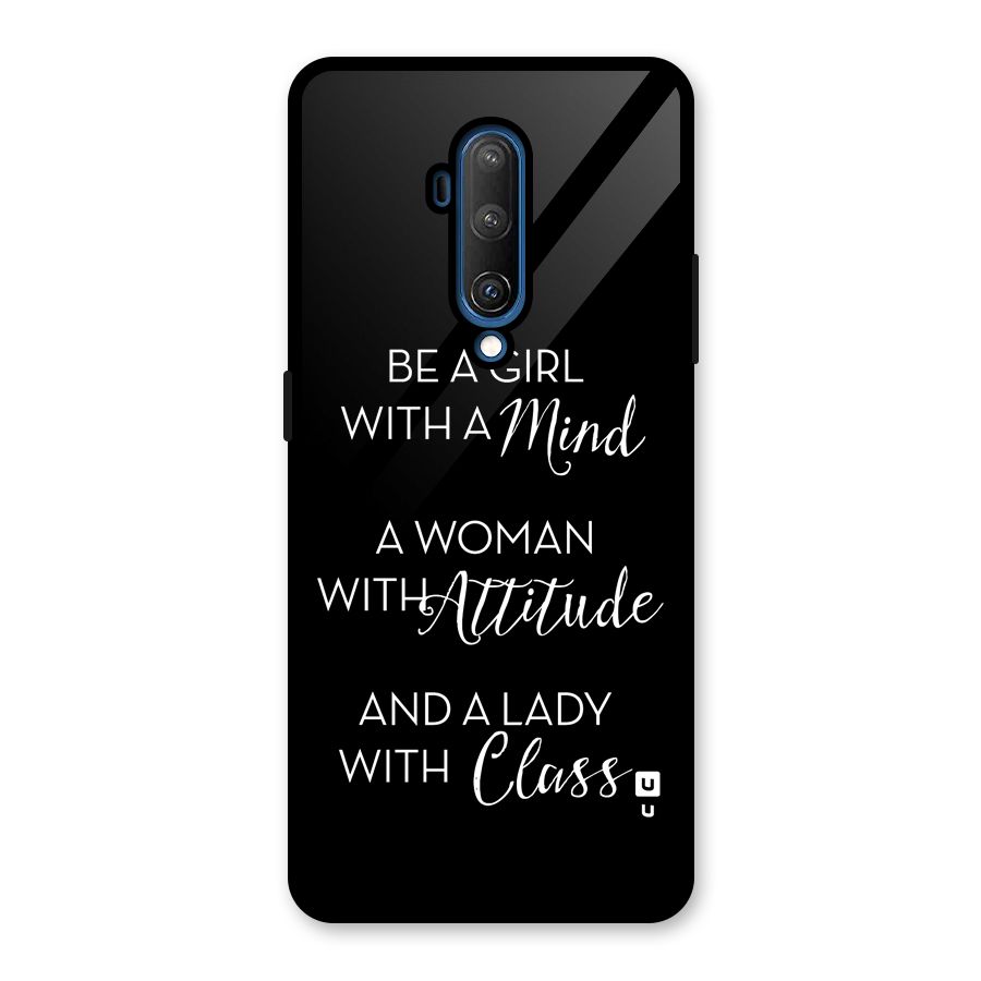 The-Mindset Glass Back Case for OnePlus 7T Pro