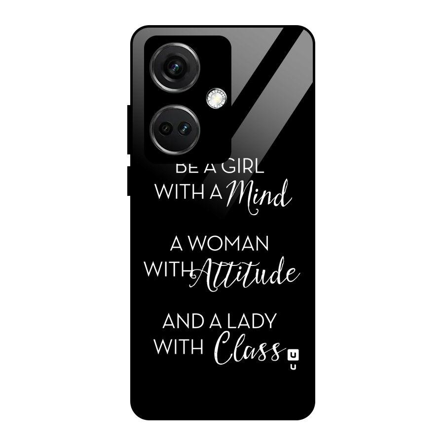 The-Mindset Glass Back Case for OnePlus Nord CE 3 5G