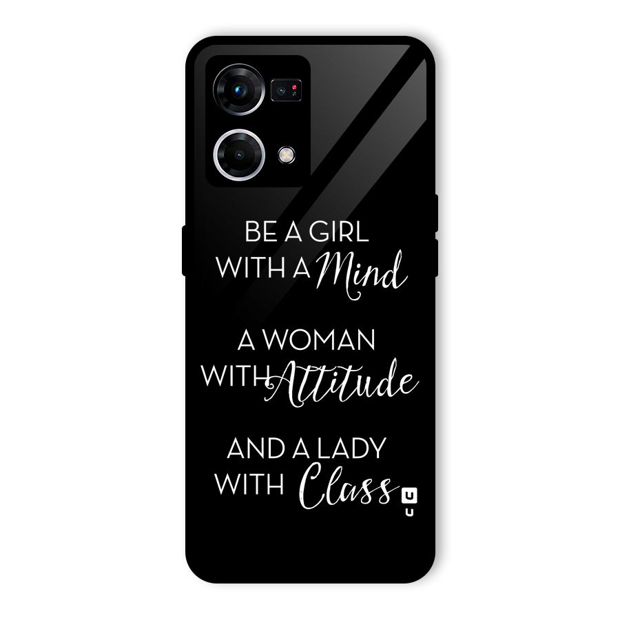 The-Mindset Glass Back Case for Oppo F21 Pro 4G
