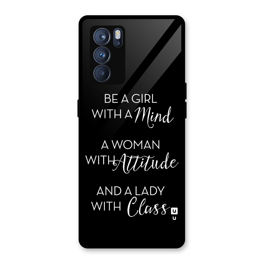 The-Mindset Glass Back Case for Oppo Reno6 Pro 5G
