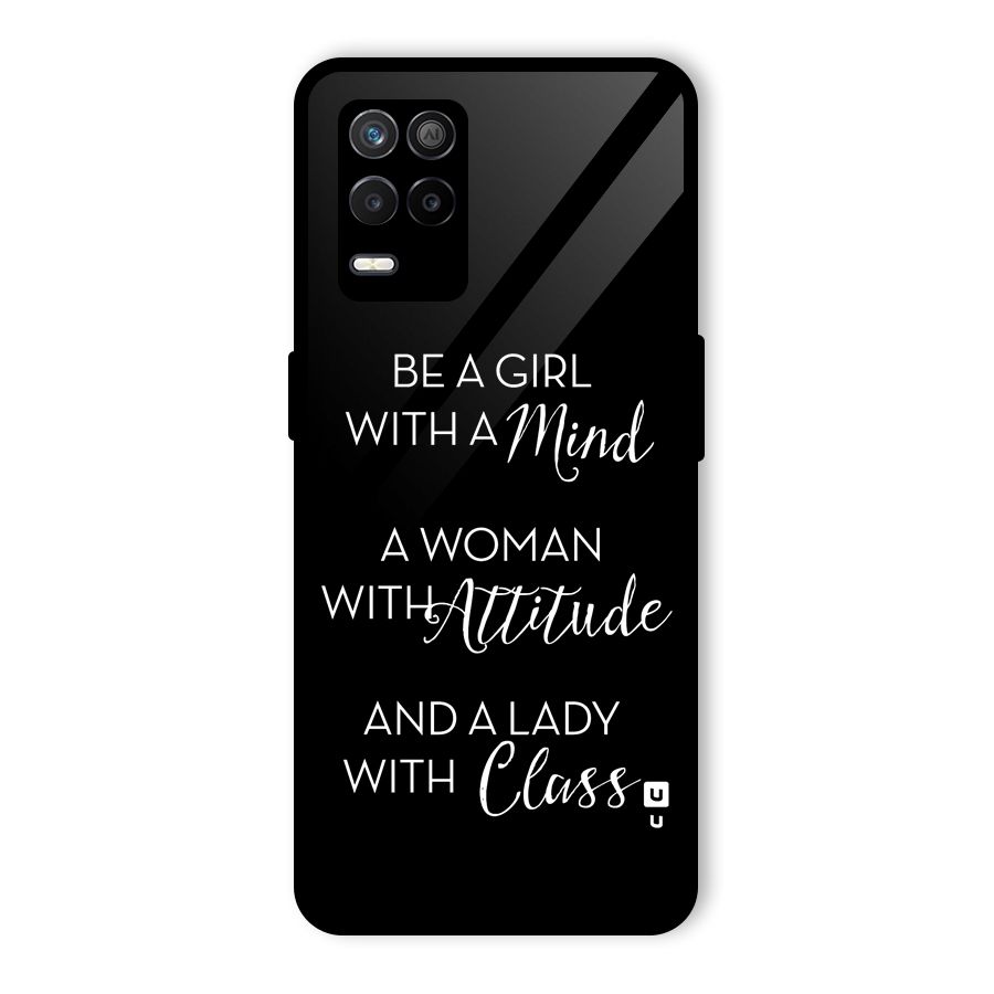 The-Mindset Glass Back Case for Realme 8s 5G