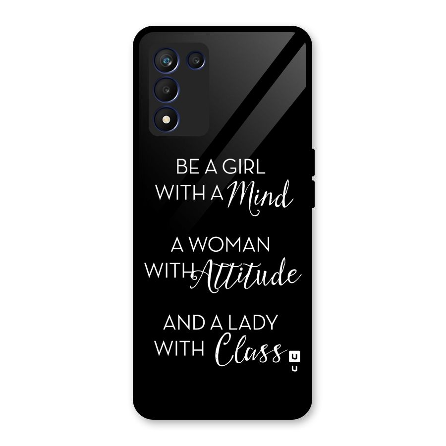 The-Mindset Glass Back Case for Realme 9 5G Speed