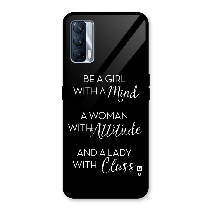 The-Mindset Glass Back Case for Realme X7