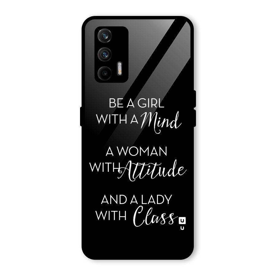 The-Mindset Glass Back Case for Realme X7 Max