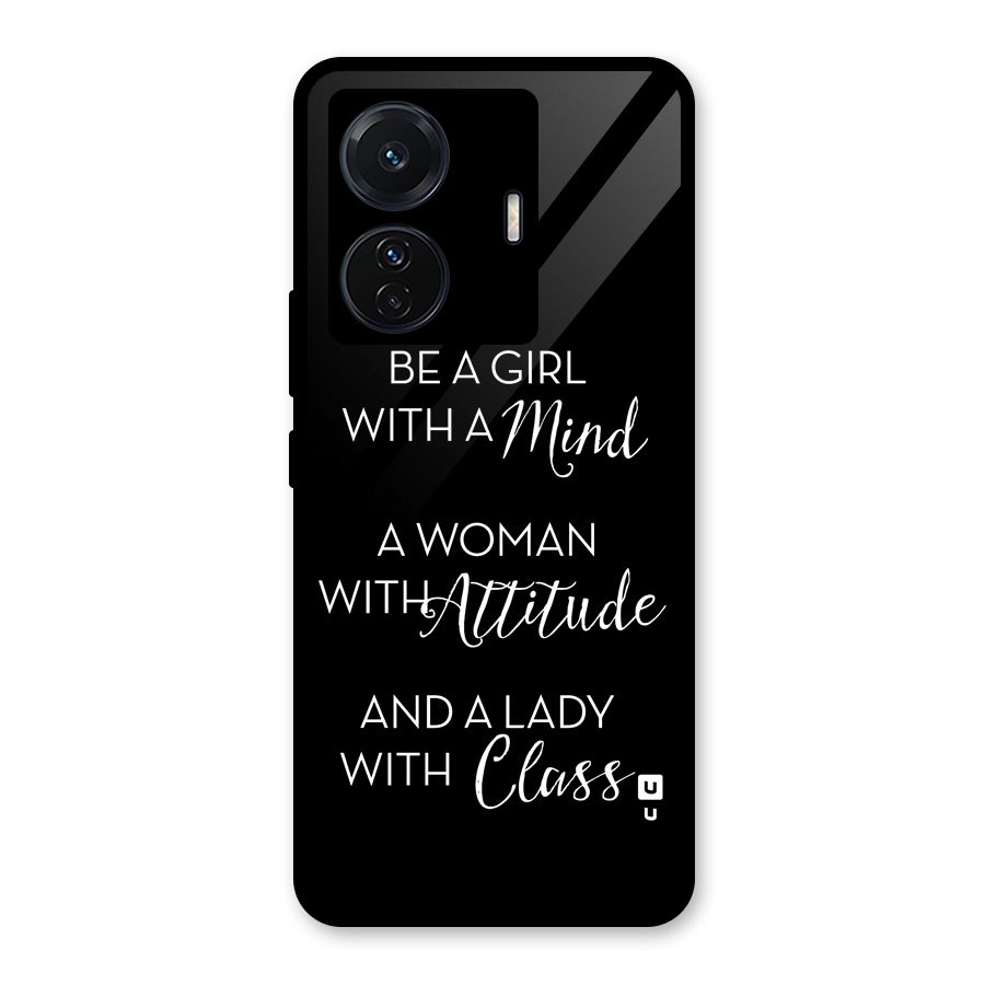 The-Mindset Glass Back Case for Vivo T1 Pro
